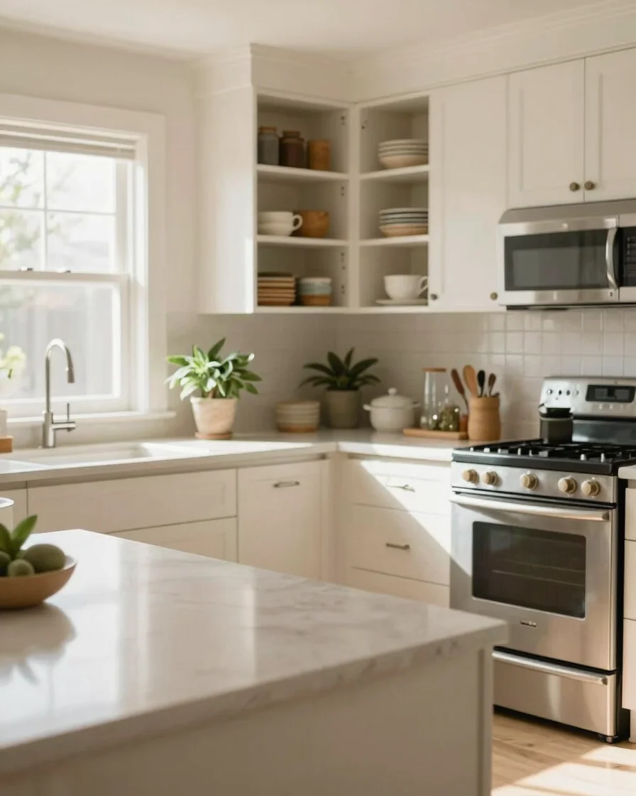 Clean kitchen interior
